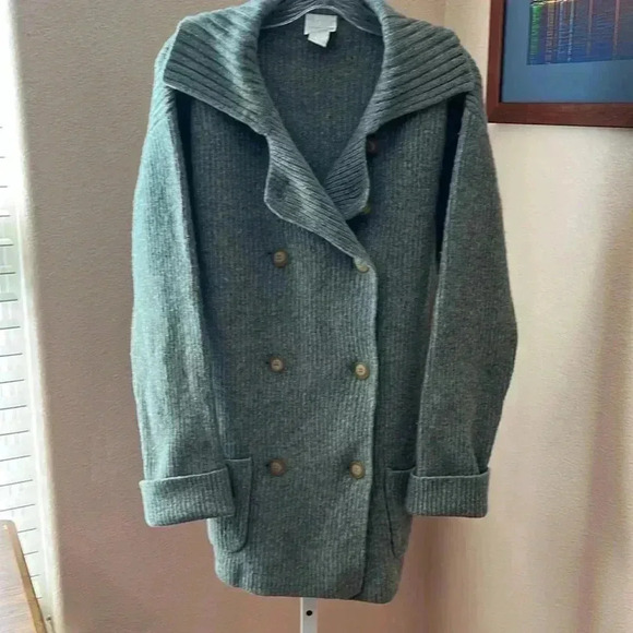 MODA INT’L size small (oversized) 100% Lambs Wool - Picture 3 of 11